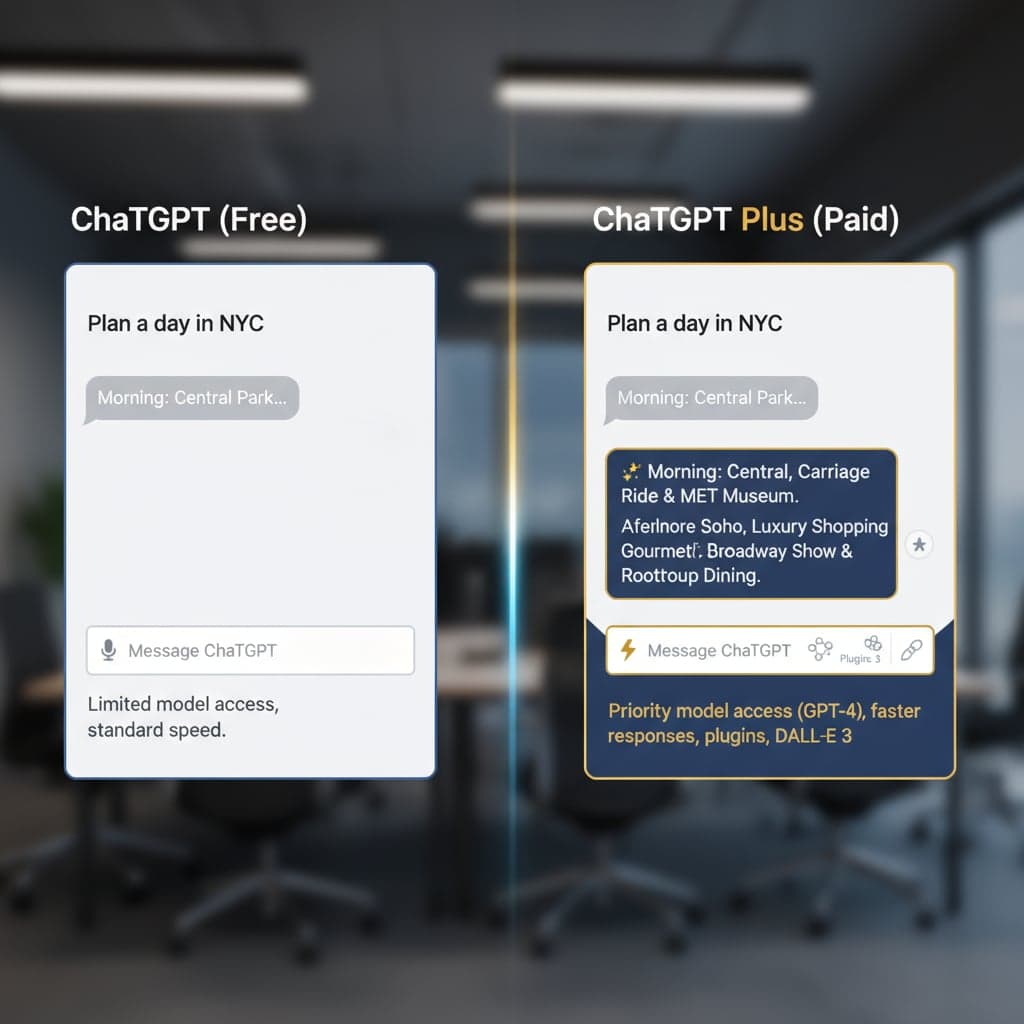 ChatGPT Plus vs Gratis: ¿Merece la Pena Pagar? (Análisis Real)