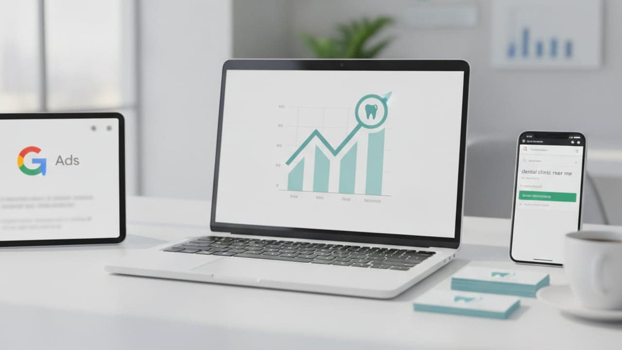 Google Ads para clínicas dentales: la guía completa
