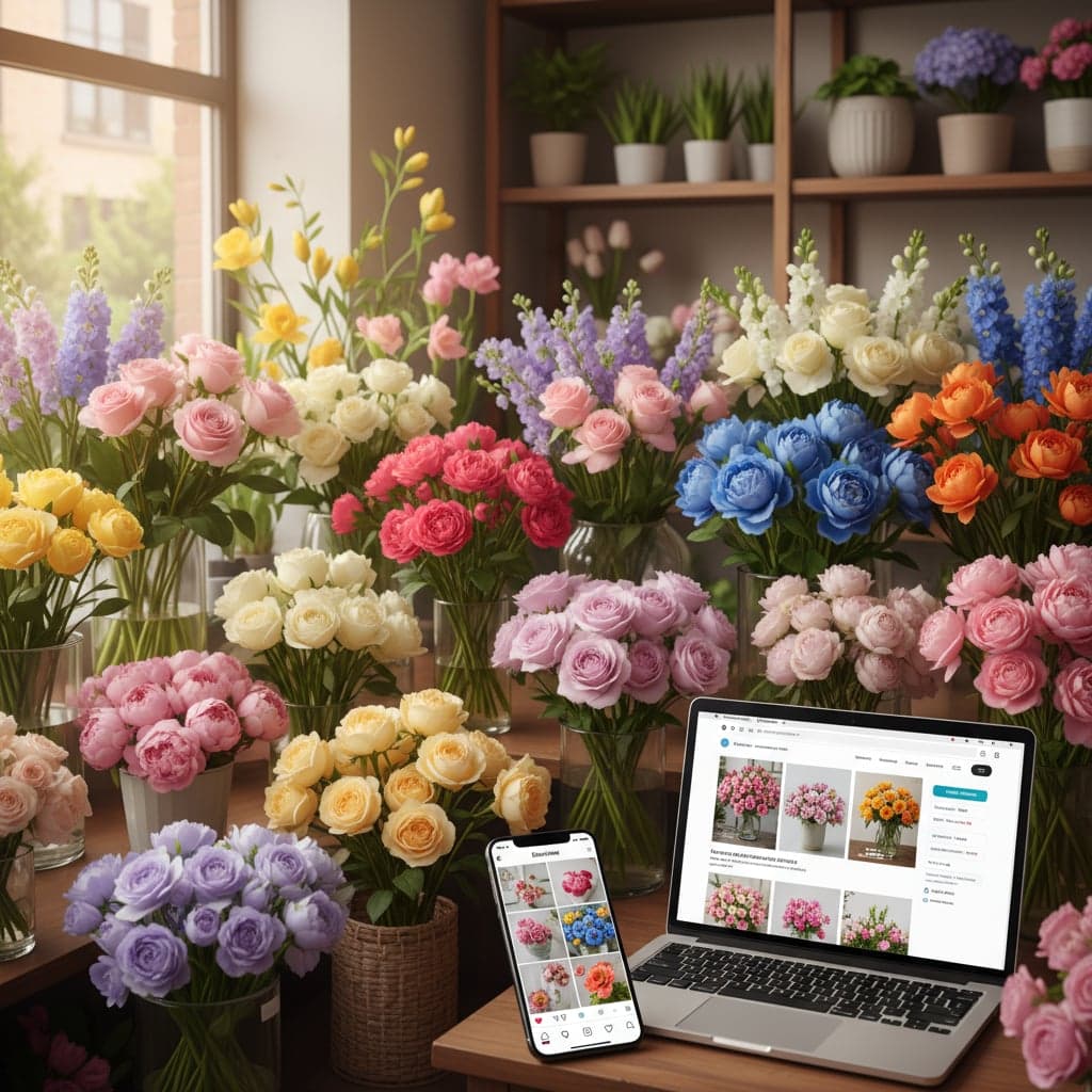 Marketing para Floristerías: Guía para Vender Más Flores Todo el Año