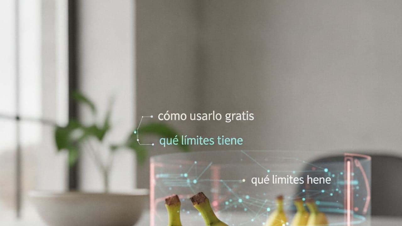 Nano Banana: qué es, cómo usarlo gratis y qué límites tiene