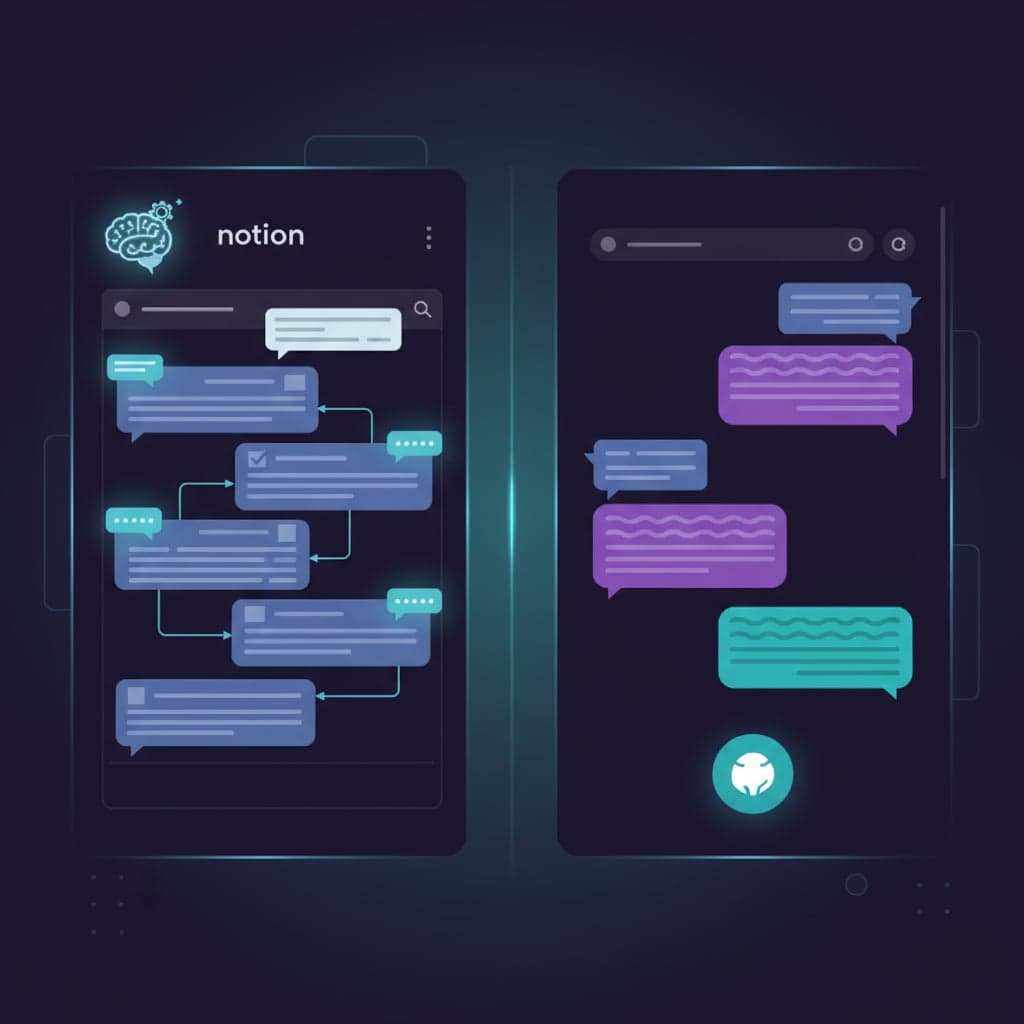 Notion AI vs ChatGPT: ¿Cuál Necesitas? Comparativa Práctica