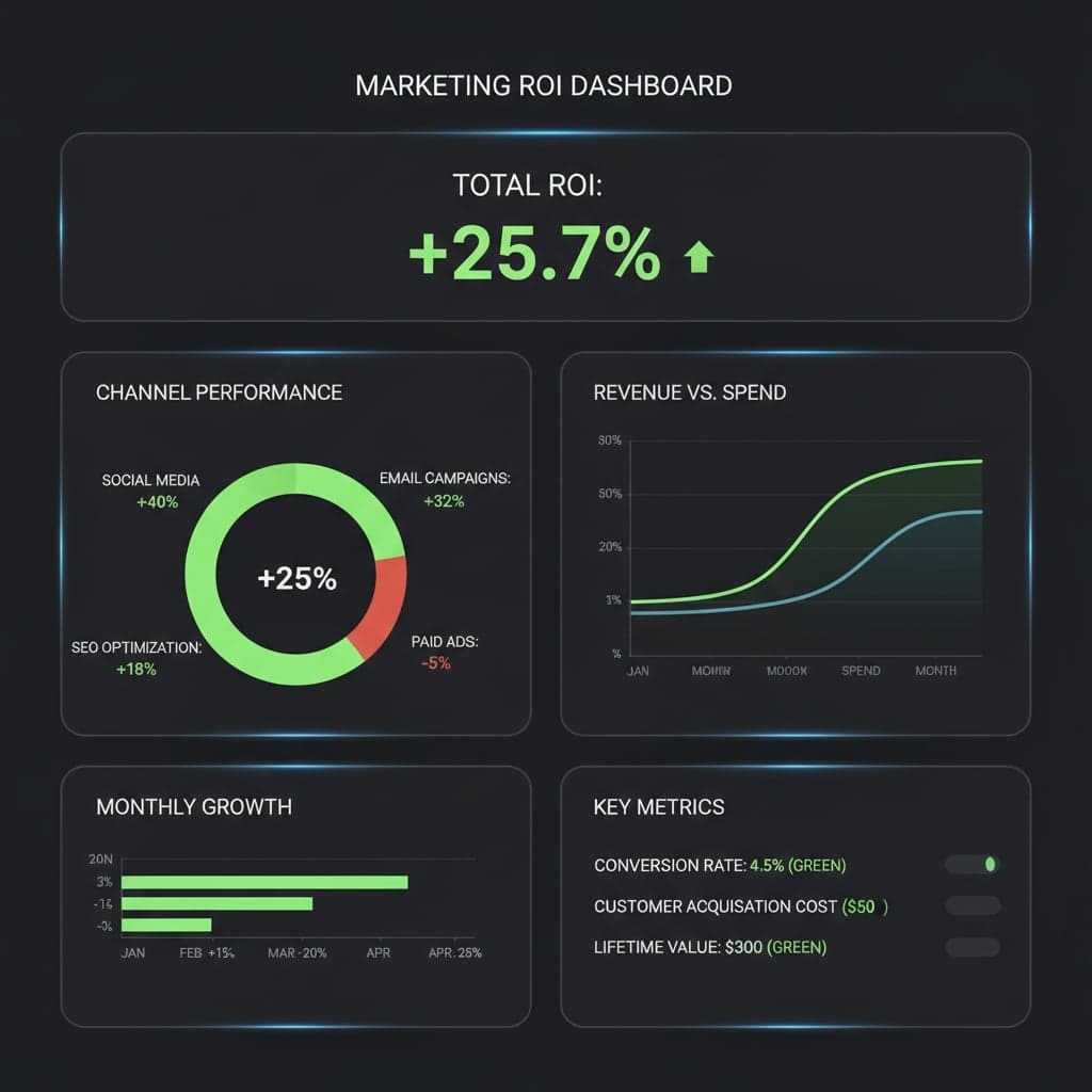 Qué es el ROI en Marketing y Cómo Calcularlo (con Fórmula y Ejemplos)
