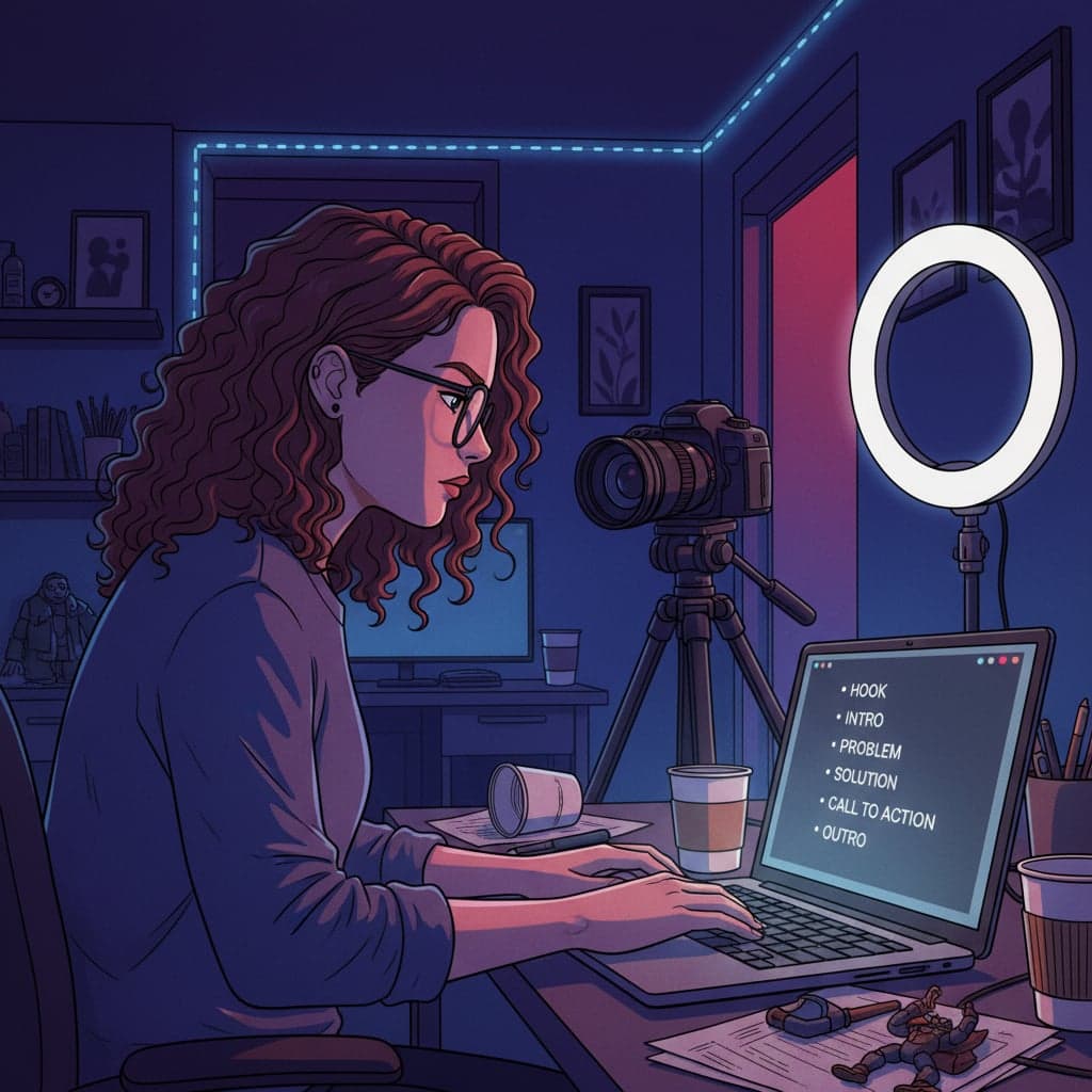 Cómo Hacer un Guion para YouTube con ChatGPT (con Plantilla)