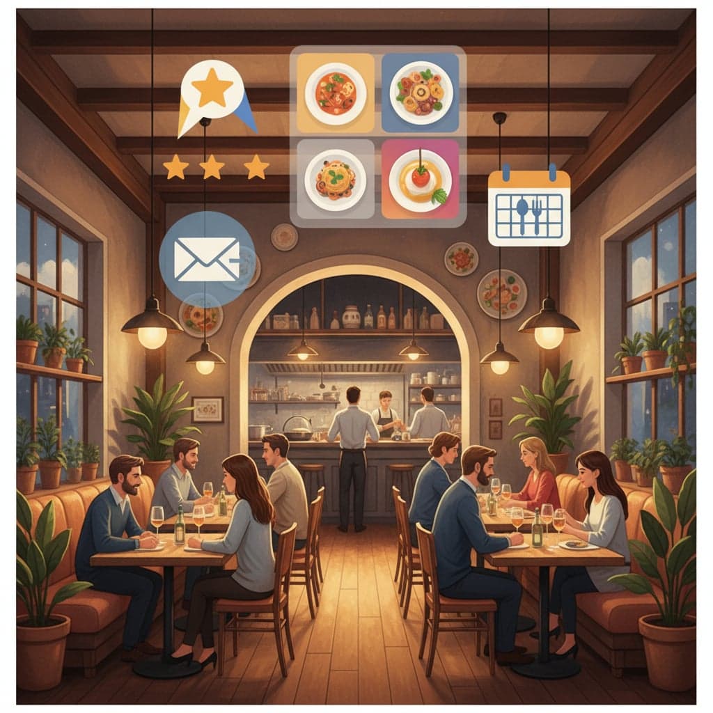 Marketing para Restaurantes: Cómo Llenar Mesas y Fidelizar Clientes