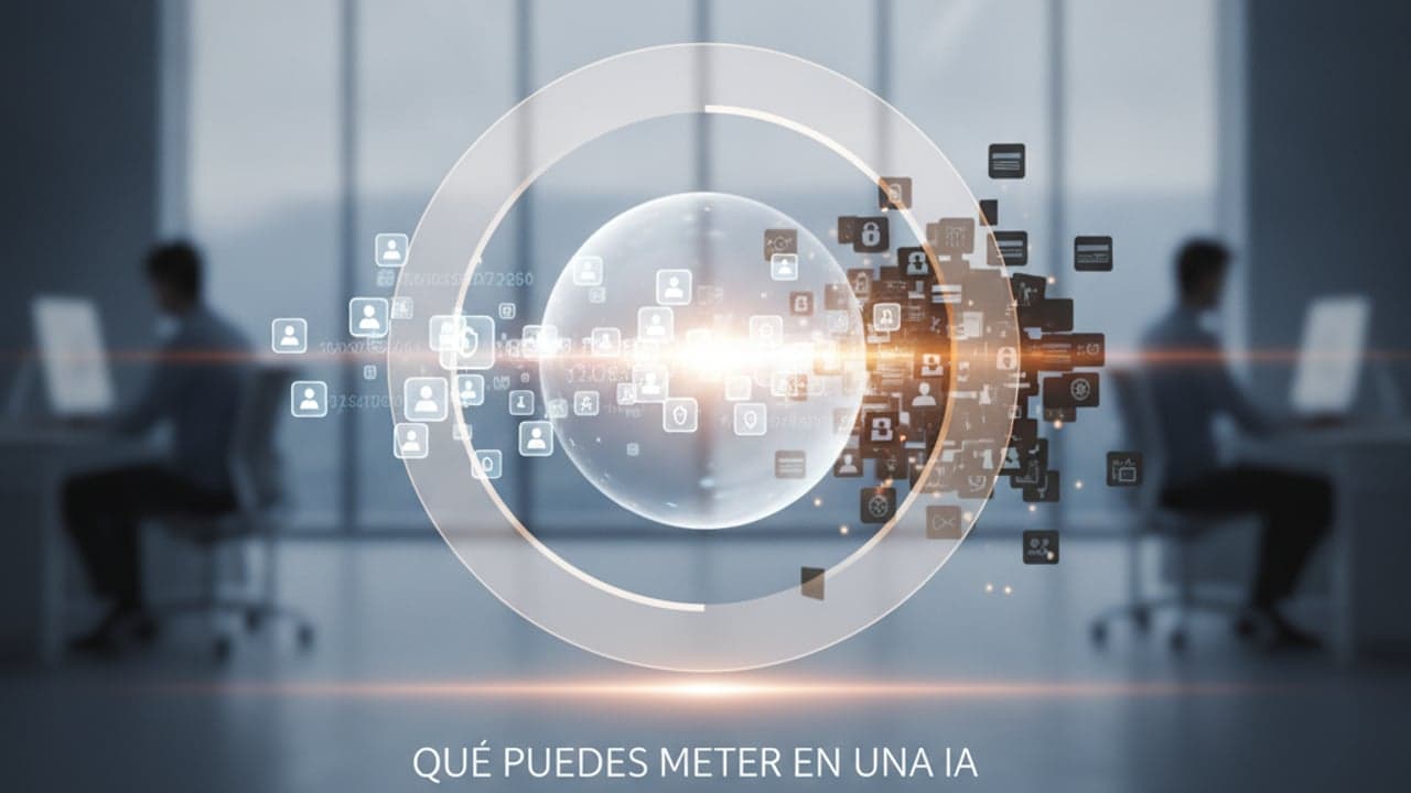 RGPD e inteligencia artificial en la empresa: qué puedes meter en una IA y qué no