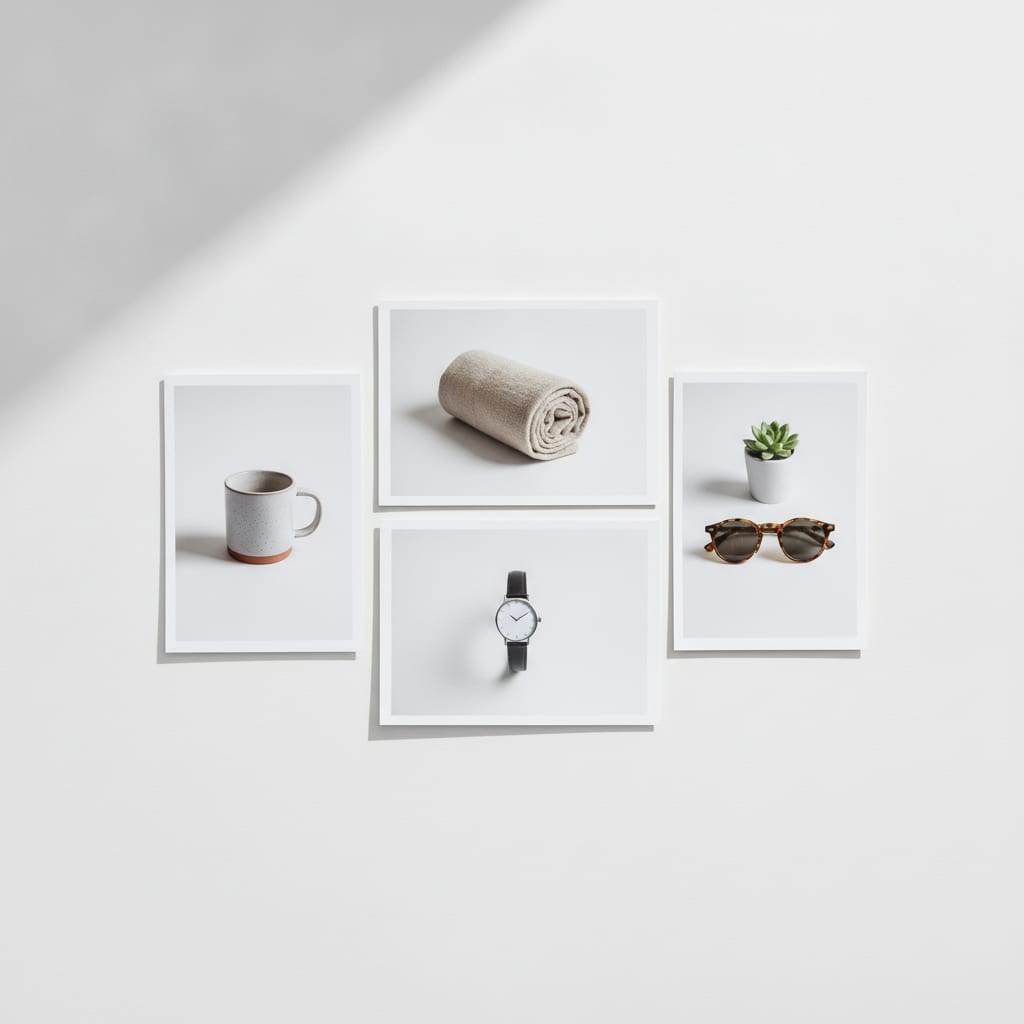 ecommerce fondo blanco catalogo