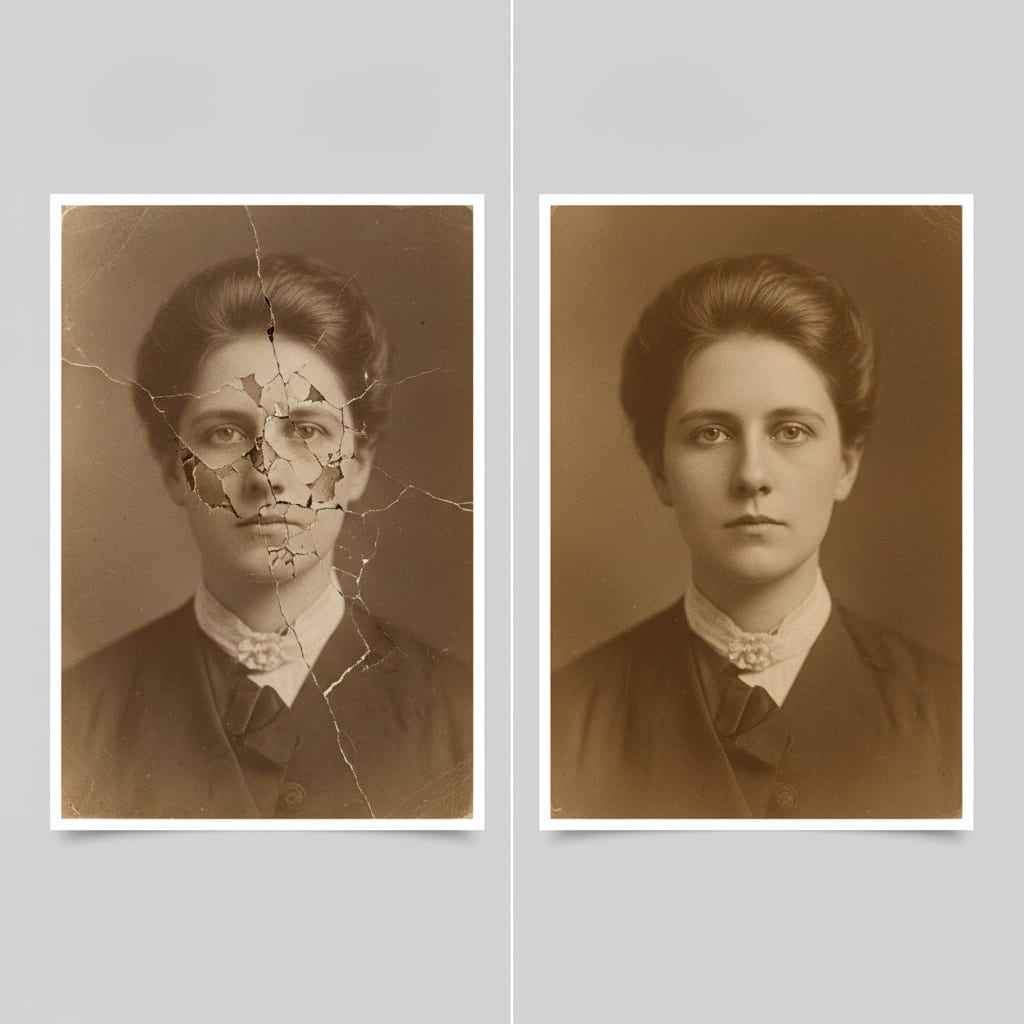 comparativa antes despues restauracion