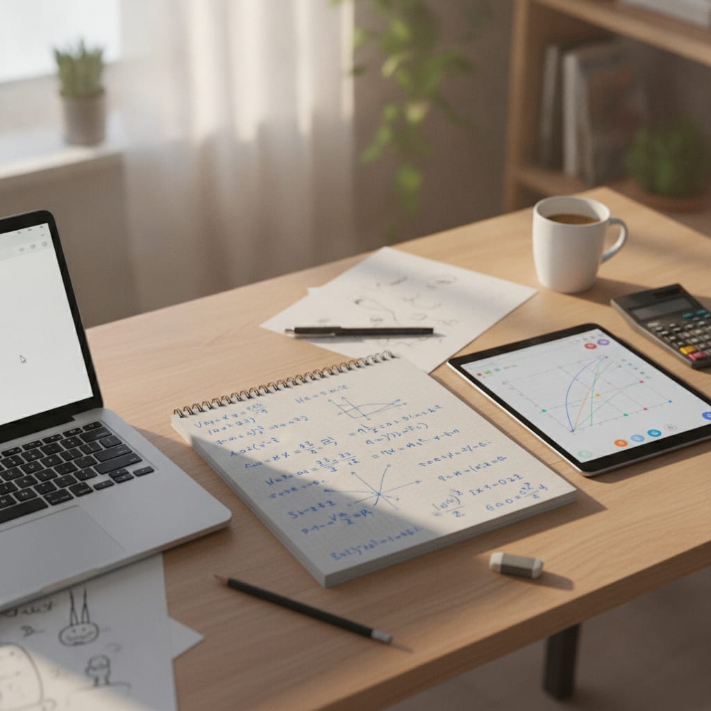 ia para algebra cuaderno
