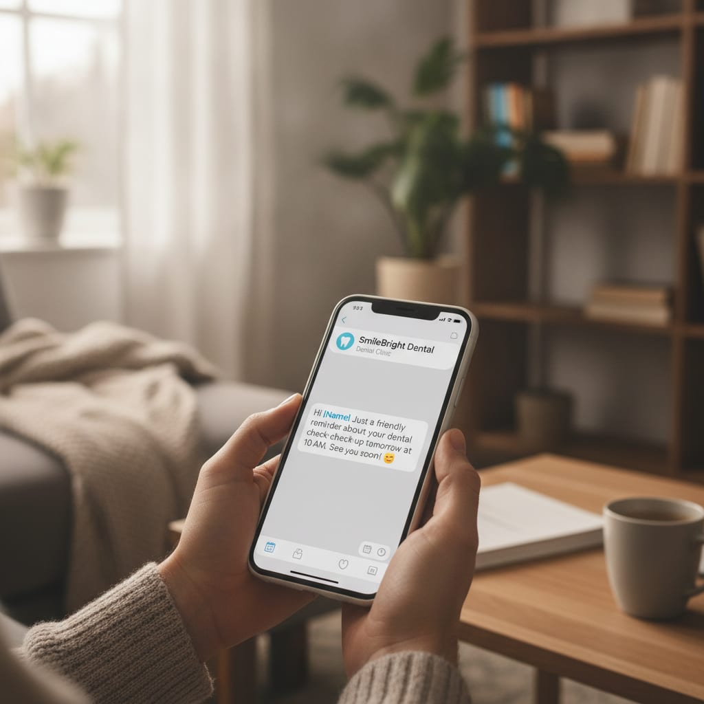 paciente whatsapp recordatorio dental