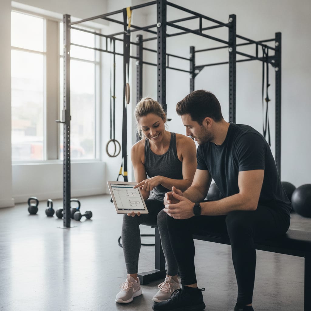 ia gimnasios plan entrenamiento